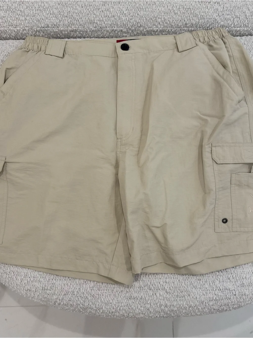 Reel Legends Men’s Khaki Tan Cargo Shorts